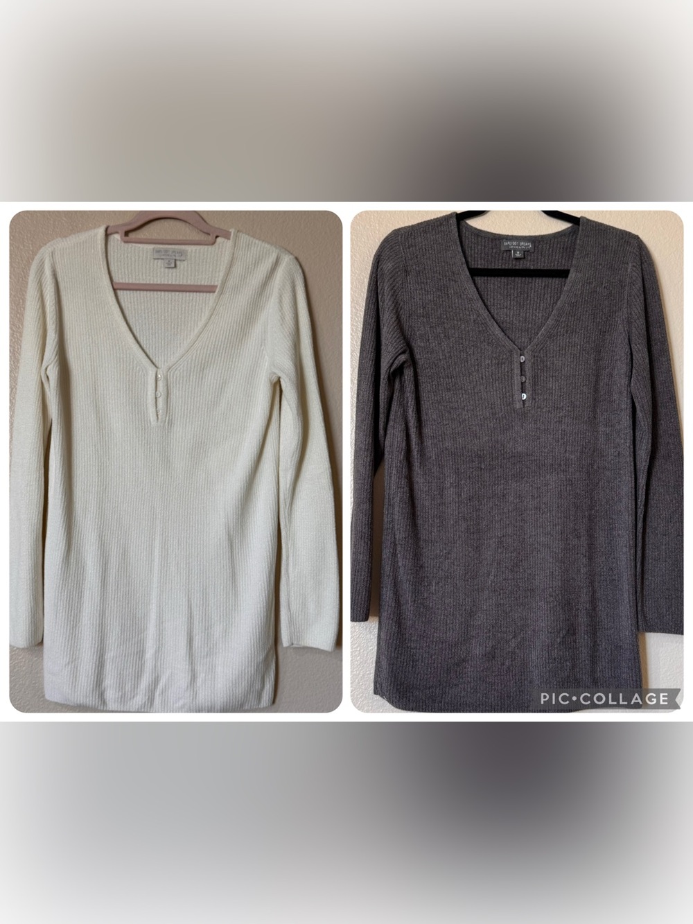 Barefoot Dreams CozyChic Lounge Pullover Top Bundle M